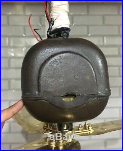 Antique General Electric Co Ltd London Ceiling Fan Volt 200 AC