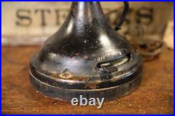 Antique General Electric GE Brass Blade Fan Industrial Brass Cage 12 Vintage