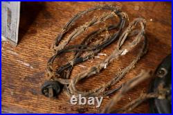 Antique General Electric GE Brass Blade Fan Industrial Brass Cage 12 Vintage