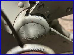 Antique General Electric Vortalex Oscillating Fan GE 18 Heavy Metal Cage VIDEO
