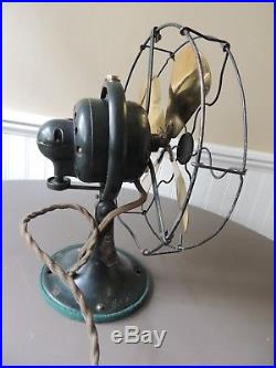 Antique General Electric Whiz Oscillating 9 Fan
