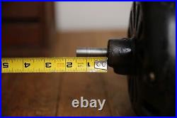 Antique Gillespie Alternating Electric Motor Fan Base tool pancake industrial