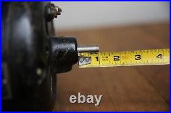 Antique Gillespie Alternating Electric Motor Fan Base tool pancake industrial