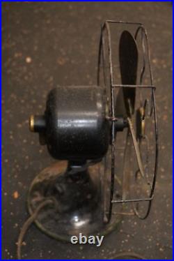 Antique Graybar Brass Desk Fan Works Antique Graybar Brass Desk Fan Works