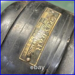 Antique Graybar (Western Electric) Fan 4 Brass Blades 1920's 17 Cage Working