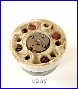 Antique H&H 3 Speed Porcelain Rotary Switch Oil Bath Emerson Ceiling Fans Fern