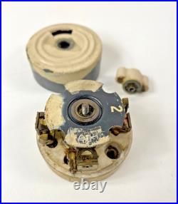 Antique H&H 3 Speed Porcelain Rotary Switch Oil Bath Emerson Ceiling Fans Fern