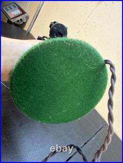 Antique Home Office Us Cast Iron Brass Blade Robbins Myers Oscillating Motor Fan