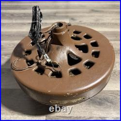 Antique Hunter 52 Ceiling Fan Motor Oil Bath R5256 U. S. A. MCM 1950s 60s READ