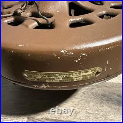 Antique Hunter 52 Ceiling Fan Motor Oil Bath R5256 U. S. A. MCM 1950s 60s READ