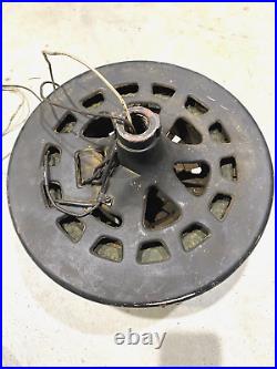 Antique Hunter Ceiling Fan Motor 52 Cast Iron 1950s Robbins Myers USA R52 1950s