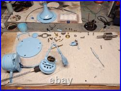 Antique Hunter Century 2 Speed Oscillating Table Fan Restored
