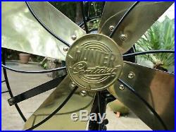Antique Hunter Century Type 16 Oscillating Fan Restored