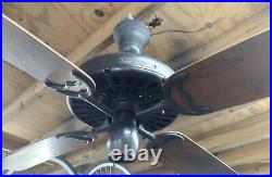 Antique Hunter R-52 Adapt-Air Ceiling Fan ALL ORIGINAL & Works Beautifully