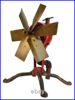 Antique Industrial Early Divine Water Motor Fan Antique Industrial Early Divine Water Motor Fan