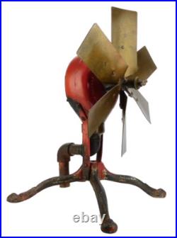 Antique Industrial Early Divine Water Motor Fan Antique Industrial Early Divine Water Motor Fan