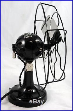 Antique K&D Ball Motor 8 Electric Fan Nice