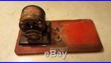 Antique Knapp Giant Extra Toy Electric Motor w On Off Switch Fan