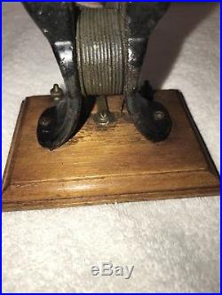 Antique Knapp Type Bipolar type B Motor Dc 6V 1898 Edison/Tesla era