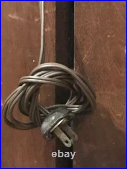 Antique MATHES COOLER wood box Fan 4 Speed Control Model 543 Working