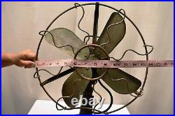 Antique Marelli Fan Table Made In Italy The English Electric Company Altern Rare
