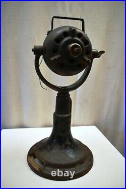 Antique Marelli Oscillating Fan Electric Table Rare Collectibles Desk Fan Old 8