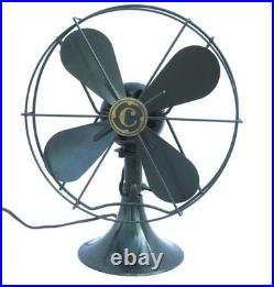 Antique Minty 1930s Vintage Command Air Electric Fan. Wall Mount! Runs A++