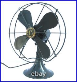 Antique Minty 1930s Vintage Command Air Electric Fan. Wall Mount! Runs A++