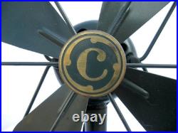 Antique Minty 1930s Vintage Command Air Electric Fan. Wall Mount! Runs A++