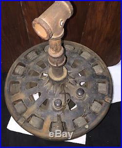 Antique Old Cast Iron Electric Ceiling Fan with Blades