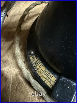 Antique Old Rare AUU 34017 Fairbanks Morse GE General Electric Brass Fan 12 USA