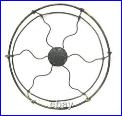 Antique Original Emerson Solid Brass Cage for Type 14644 Vintage Electric Fan