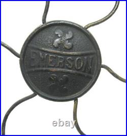 Antique Original Emerson Solid Brass Cage for Type 14644 Vintage Electric Fan