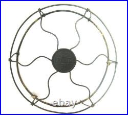 Antique Original Emerson Solid Brass Cage for Type 14644 Vintage Electric Fan