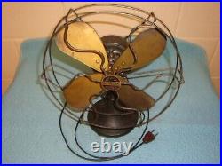 Antique Oscillating Fan Super Blue Line
