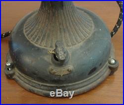 Antique Pancake Motor General Electric Fan, Brass Blade Pat. 1901 Type AK Form D