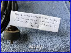 Antique Peerless Table Fan 9 Brass Blade Type P1