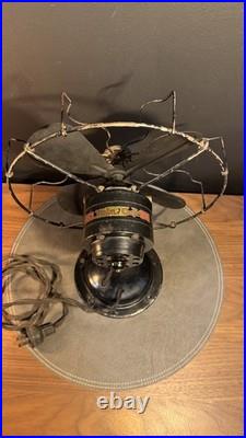 Antique Polar Cub Electric Desk Fan 10 ORIGINAL Antique Polar Cub Electric Desk Fan 10 ORIGINAL