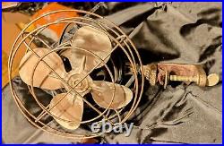 Antique Portable 800 Electric Fan 6 Inch 4 Blade Chrome Master Elec Corporation Antique Portable 800 Electric Fan 6 Inch 4 Blade Chrome Master Elec Corporation