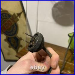 Antique R&M Robbins & Myers 10 Brass Blade Electric Fan Circa 1915- 3 Speed