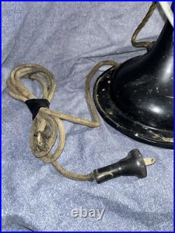 Antique R & M Robbins & Myers 16 Oscillating Fan Cast Iron Frame 1916 Works Antique R & M Robbins & Myers 16 Oscillating Fan Cast Iron Frame 1916 Works