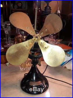 Antique Rare Art deco Verity´s 12 Orbit Electric Fan/Oscillating VIDEO