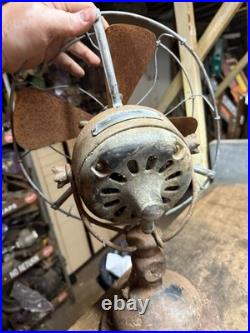 Antique Rare Early PAT 1901 Jandus Adams Bagnall Electric Fan No 45582 Parts USA