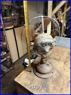 Antique Rare Early PAT 1901 Jandus Adams Bagnall Electric Fan No 45582 Parts USA