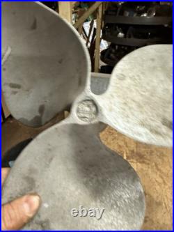 Antique Rare Pedestal Industrial Diehl Electric Fan Propeller Blades 18 Parts