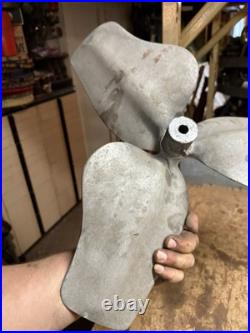 Antique Rare Pedestal Industrial Diehl Electric Fan Propeller Blades 18 Parts