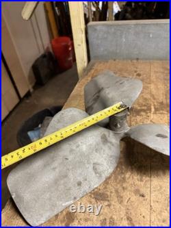 Antique Rare Pedestal Industrial Diehl Electric Fan Propeller Blades 18 Parts