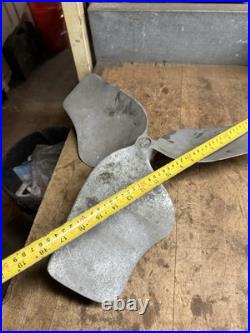 Antique Rare Pedestal Industrial Diehl Electric Fan Propeller Blades 18 Parts