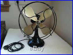 Antique Restored 10 AC-DC Northwind Oscillator Fan