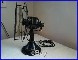 Antique Restored 10 AC-DC Northwind Oscillator Fan